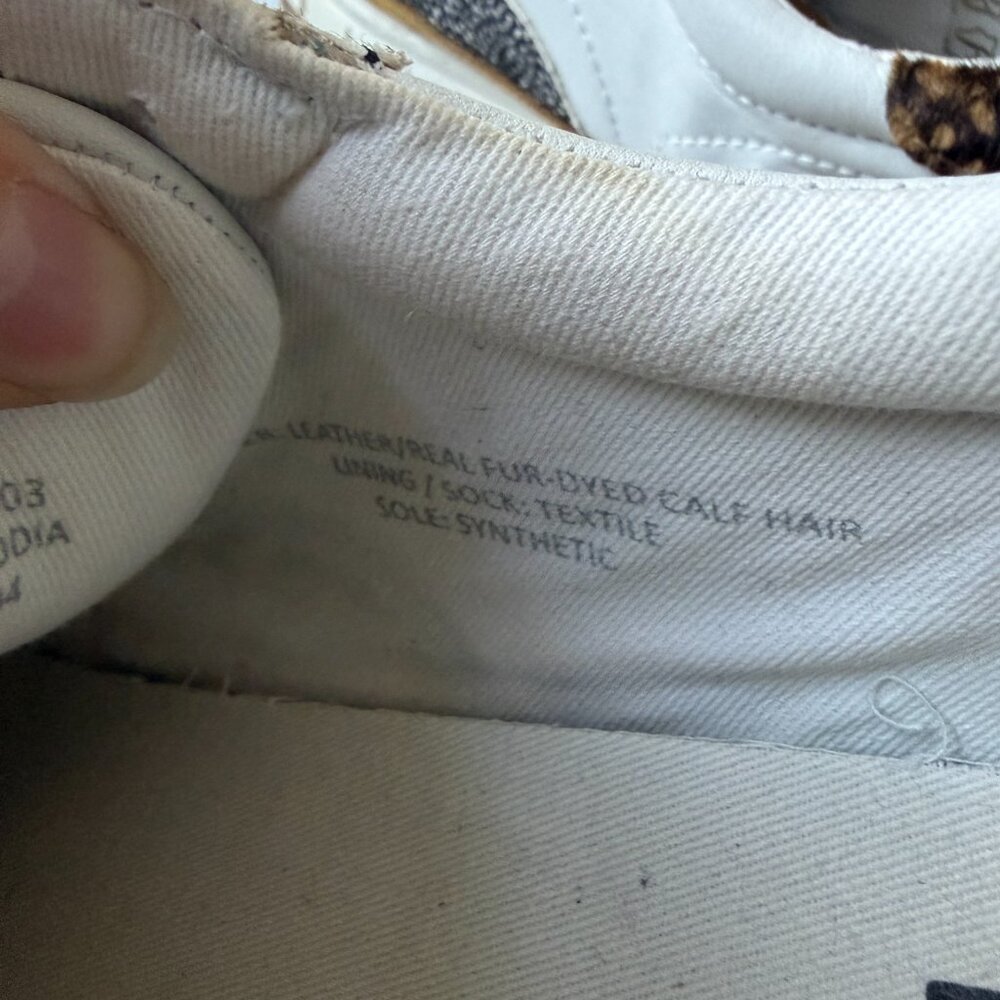 Madewell Kickoff Trainer Sneakers in Olive Grove Multi Size 8.5 - Picture 10 of 10